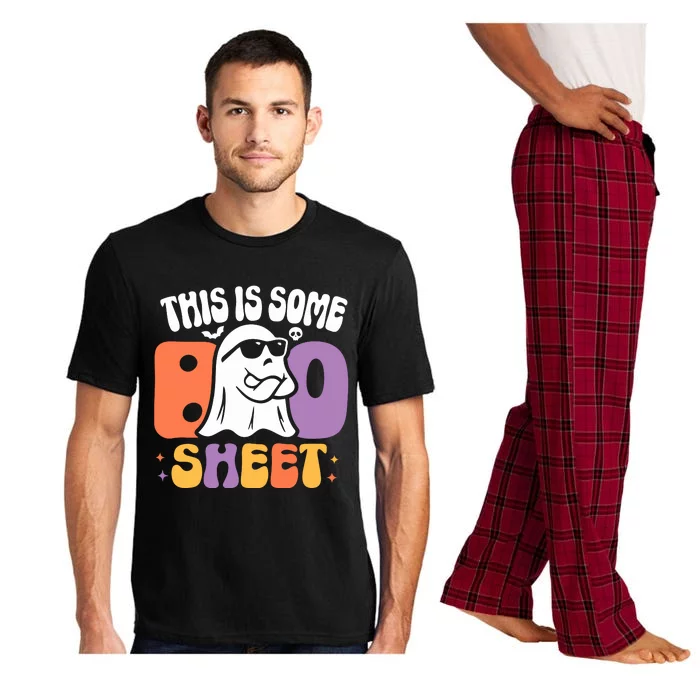 This Is Some Boo Sheet Halloween Pajama Set