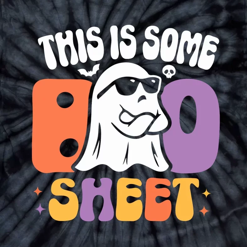 This Is Some Boo Sheet Halloween Tie-Dye T-Shirt