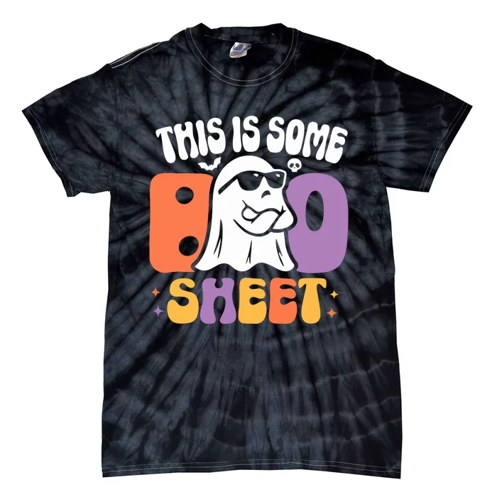 This Is Some Boo Sheet Halloween Tie-Dye T-Shirt