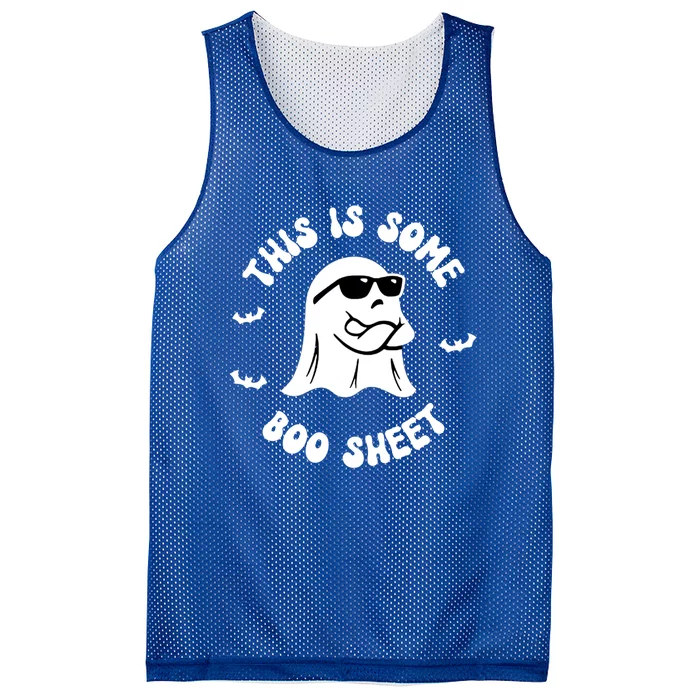 This Is Some Boo Sheet Gift Mesh Reversible Basketball Jersey Tank