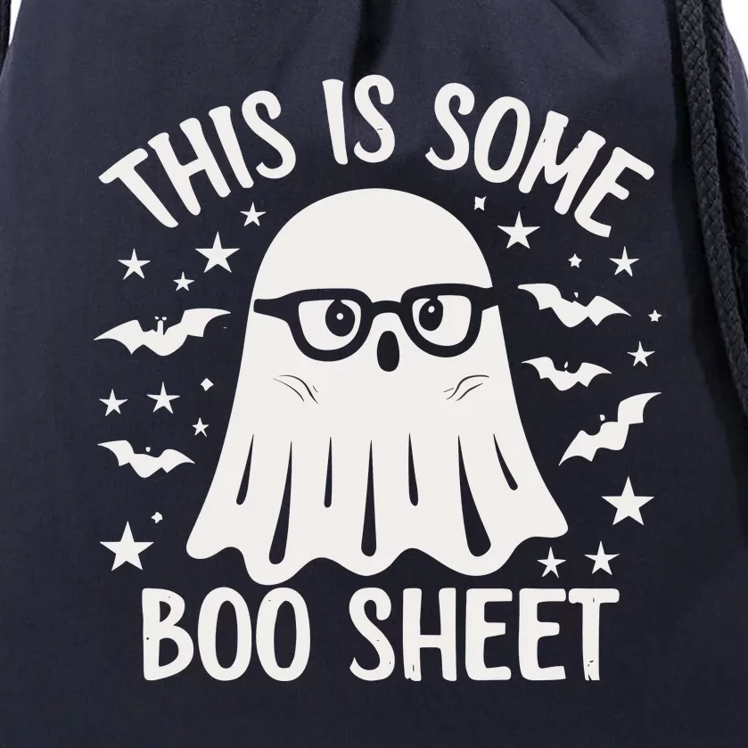 This Is Some Boo Sheet Ghost Halloween Drawstring Bag