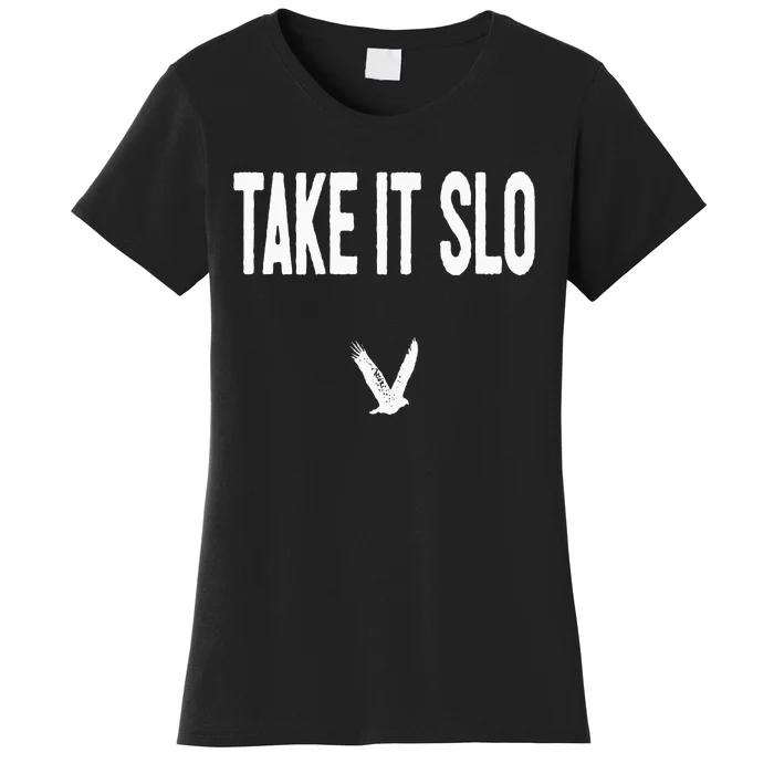 Take It Slo With Eagle Cal Poly Relax Classic Women's T-Shirt