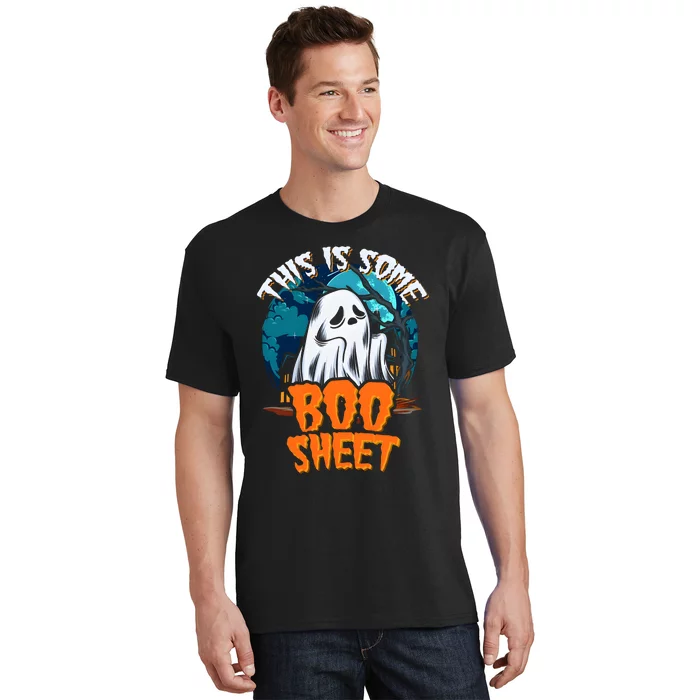 This Is Some Boo Sheet Ghost Halloween Costume T-Shirt