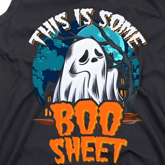 This Is Some Boo Sheet Ghost Halloween Costume Tank Top