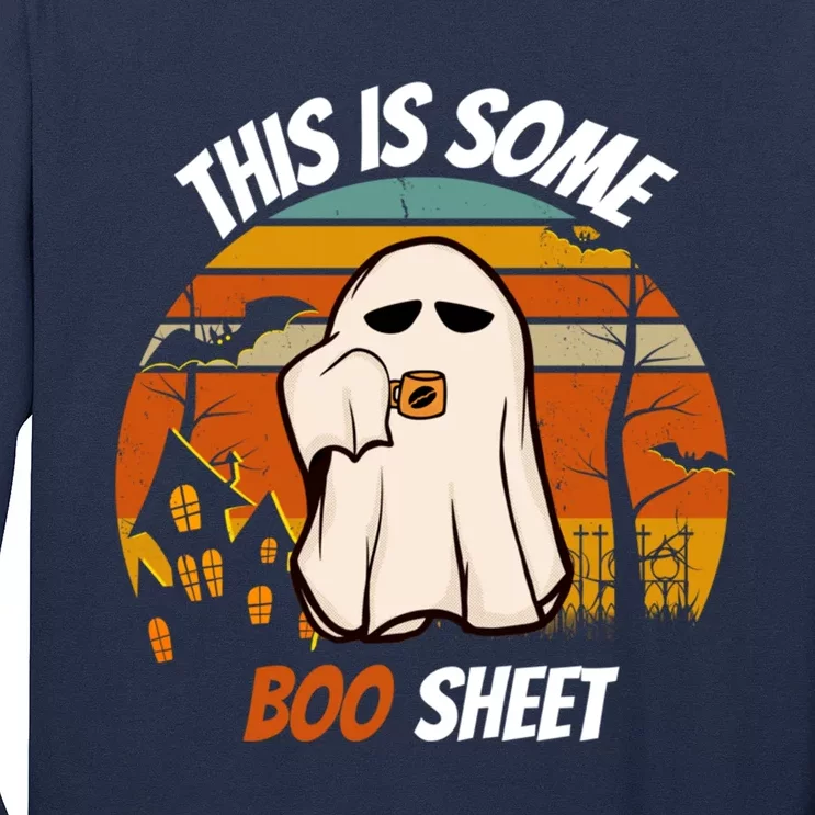 This Is Some Boo Sheet Ghost Halloween Costume Long Sleeve Shirt