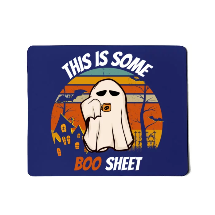 This Is Some Boo Sheet Ghost Halloween Costume Mousepad