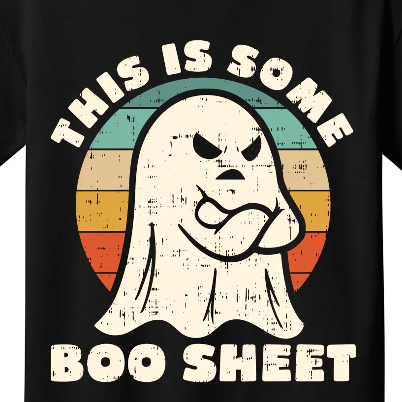 This Is Some Boo Sheet Funny Halloween Costumes Men Women Kids T-Shirt