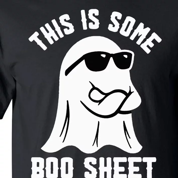 This Is Some Boo Sheet Ghost Retro Halloween Costume Tall T-Shirt