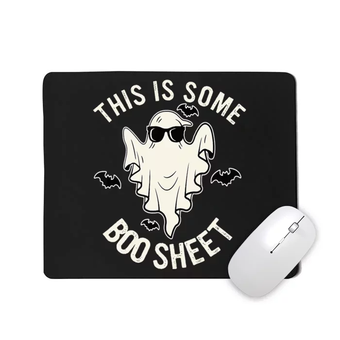 This Is Some Boo Sheet Ghost Halloween Costume Mousepad