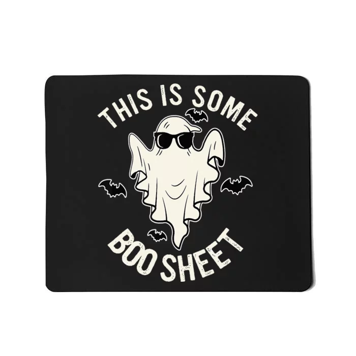 This Is Some Boo Sheet Ghost Halloween Costume Mousepad