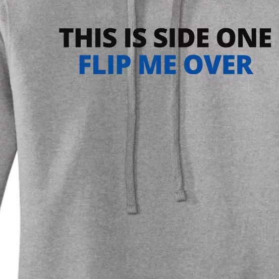 This Is Side One Flip Me Over Women's Pullover Hoodie