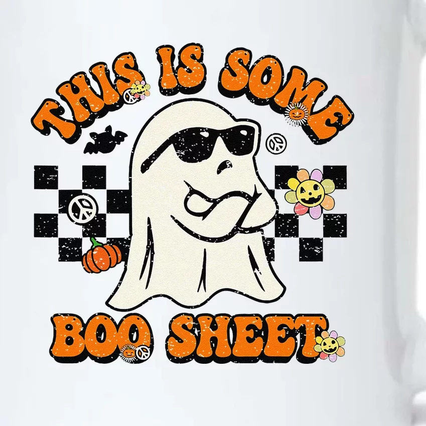 This Is Some Boo Sheet Retro Halloween Black Color Changing Mug