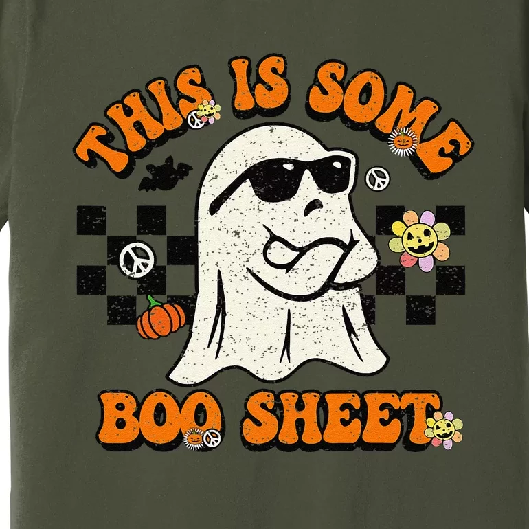 This Is Some Boo Sheet Retro Halloween Premium T-Shirt