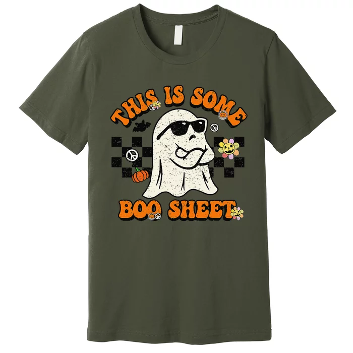 This Is Some Boo Sheet Retro Halloween Premium T-Shirt