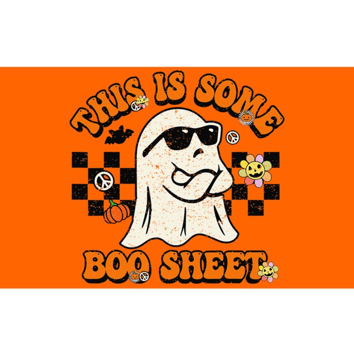 This Is Some Boo Sheet Retro Halloween Bumper Sticker