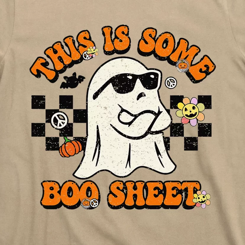 This Is Some Boo Sheet Retro Halloween T-Shirt