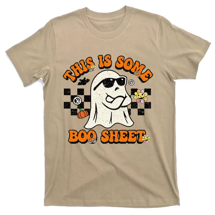 This Is Some Boo Sheet Retro Halloween T-Shirt