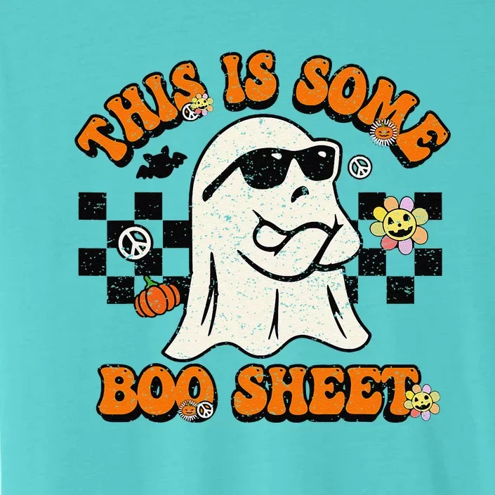 This Is Some Boo Sheet Retro Halloween ChromaSoft Performance T-Shirt