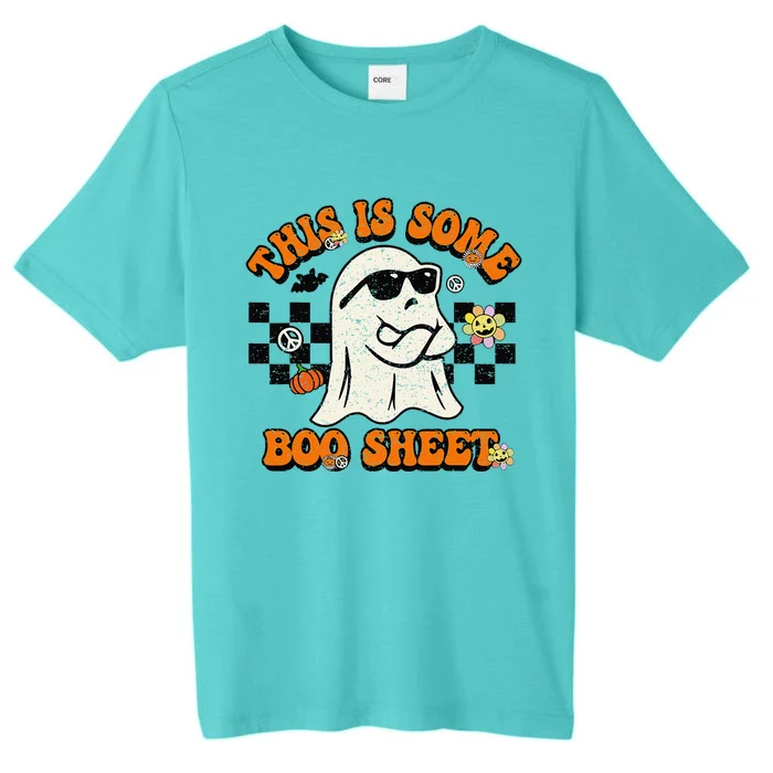 This Is Some Boo Sheet Retro Halloween ChromaSoft Performance T-Shirt