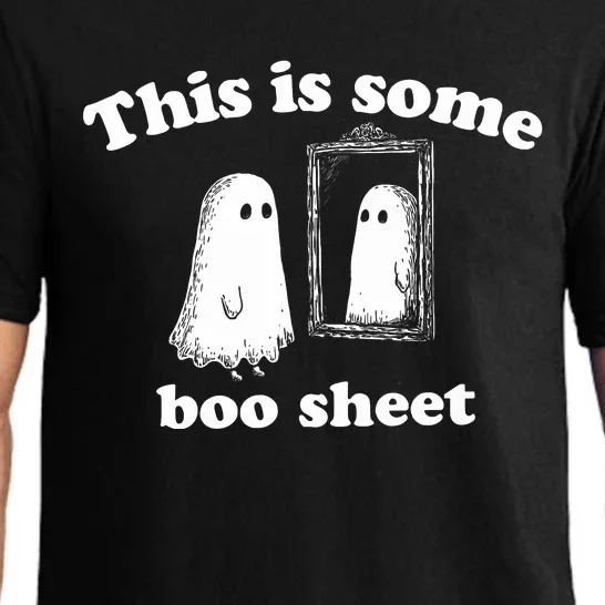 This Is Some Boo Sheet Halloween Pajama Set