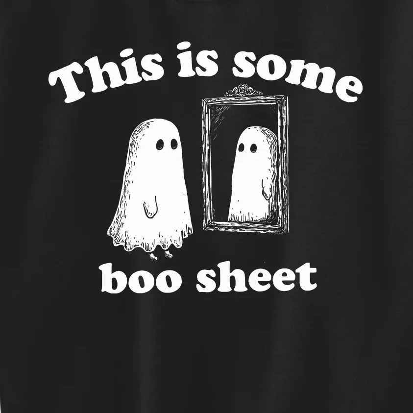 This Is Some Boo Sheet Halloween Kids Sweatshirt