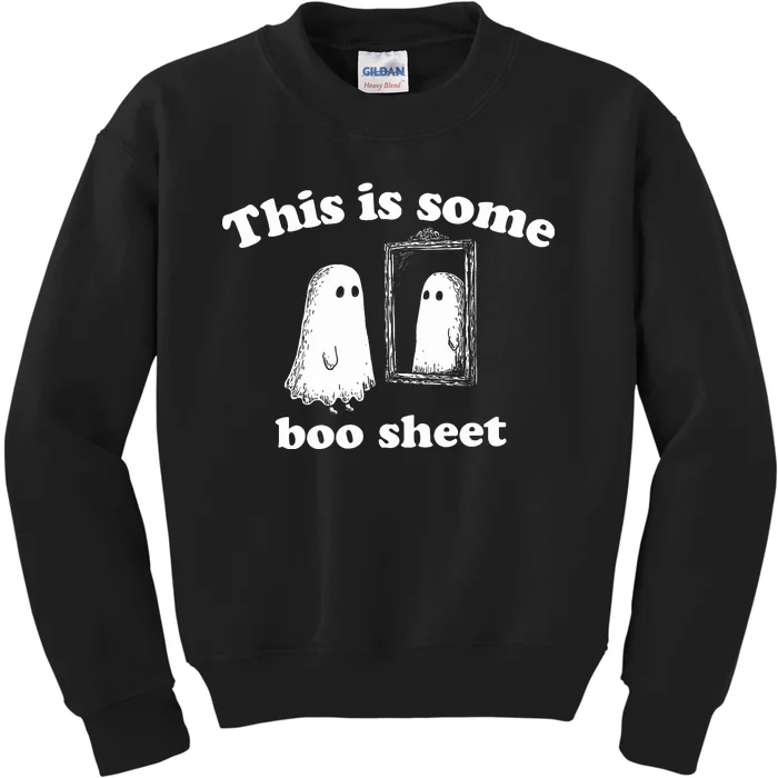 This Is Some Boo Sheet Halloween Kids Sweatshirt