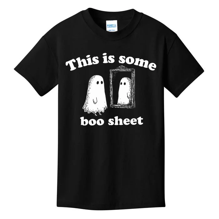 This Is Some Boo Sheet Halloween Kids T-Shirt