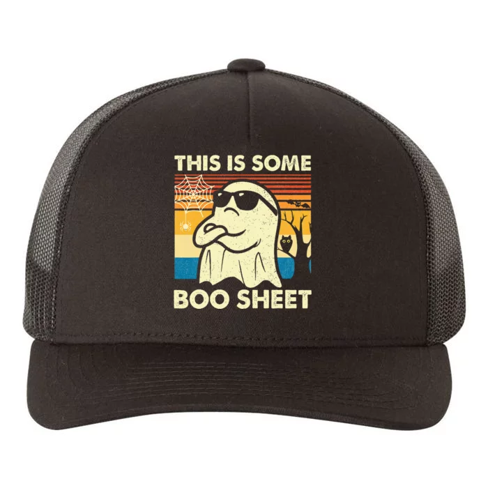 This Is Some Boo Sheet Ghost Yupoong Adult 5-Panel Trucker Hat