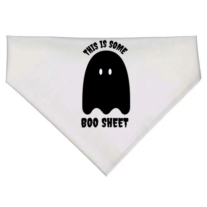 This Is Some Boo Sheet Halloween Ghost Funny USA-Made Doggie Bandana