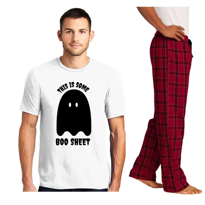 This Is Some Boo Sheet Halloween Ghost Funny Pajama Set