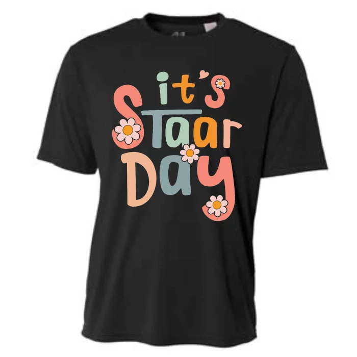 Teacher Its Staar Day Gifts Test Day Cooling Performance Crew T-Shirt