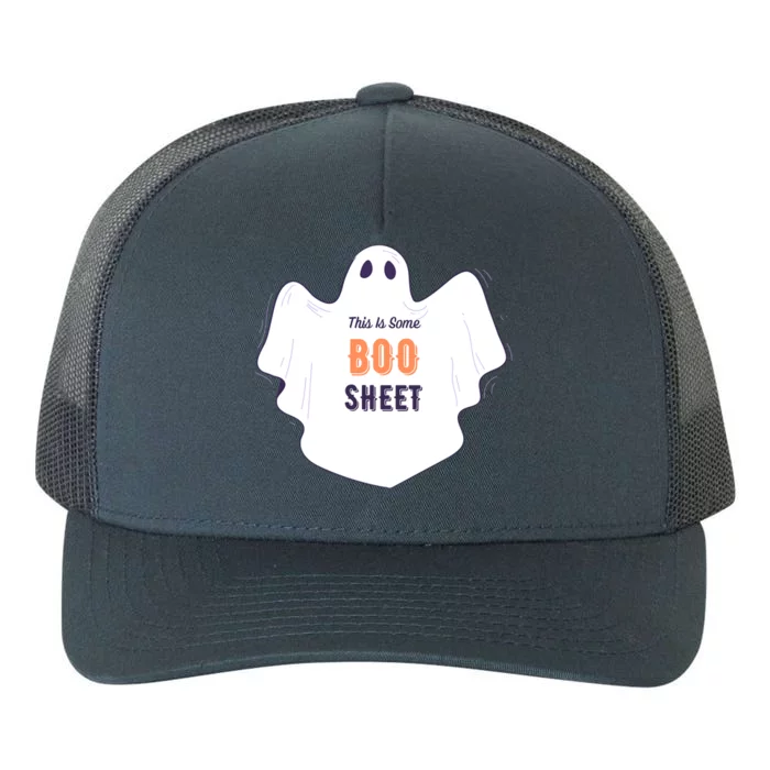 This Is Some Boo Sheet Halloween Ghost Funny Yupoong Adult 5-Panel Trucker Hat