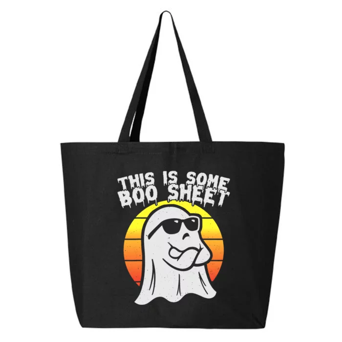 This Is Some Boo Sheet Halloween Funny Cool Ghost Halloween Gift 25L Jumbo Tote