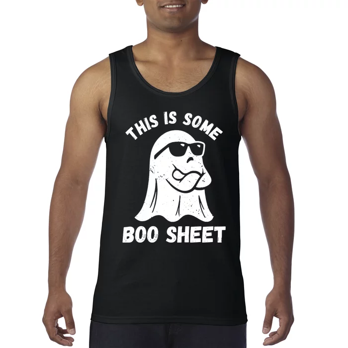 This Is Some Boo Sheet Halloween Ghost Funny Gifts Tank Top