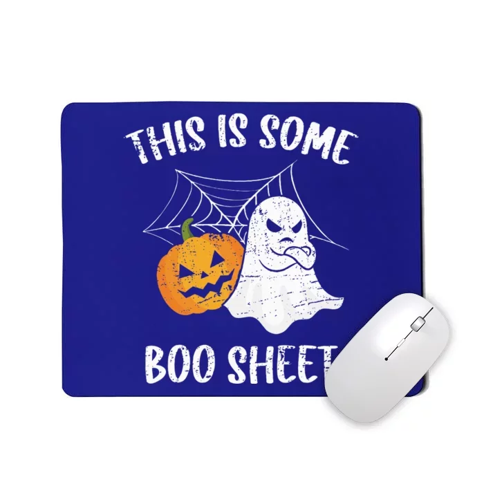 This Is Some Boo Sheet Halloween Ghost Funny Gift Mousepad