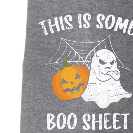 This Is Some Boo Sheet Halloween Ghost Funny Gift Doggie 3-End Fleece Hoodie