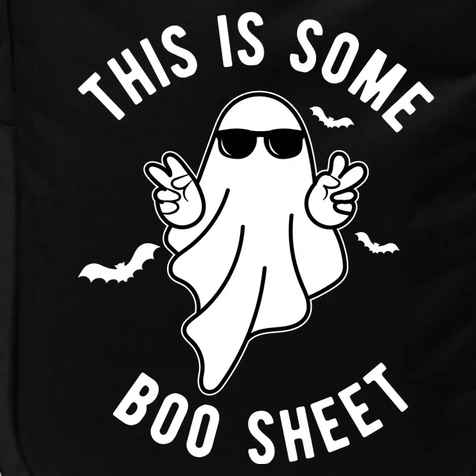 This Is Some Boo Sheet Ghost Funny Halloween Impact Tech Backpack