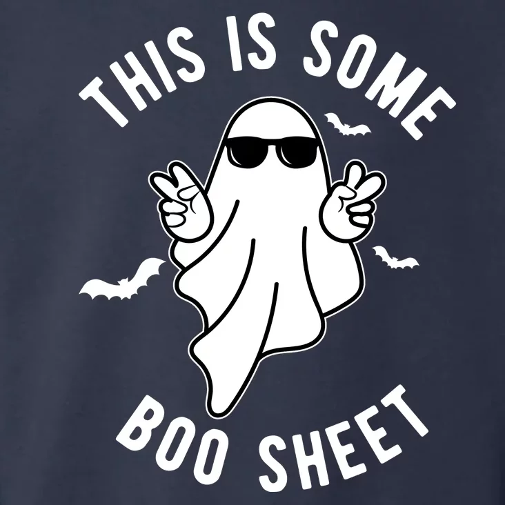 This Is Some Boo Sheet Ghost Funny Halloween Toddler Hoodie