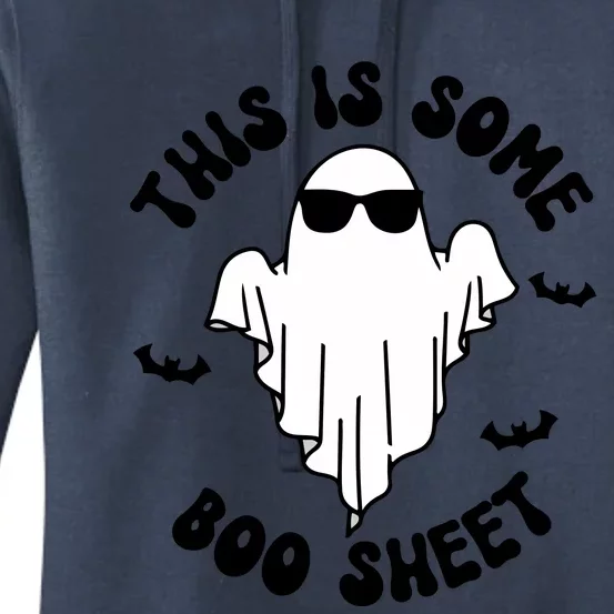 This Is Some Boo Sheet Halloween Boo Sheet Women's Pullover Hoodie