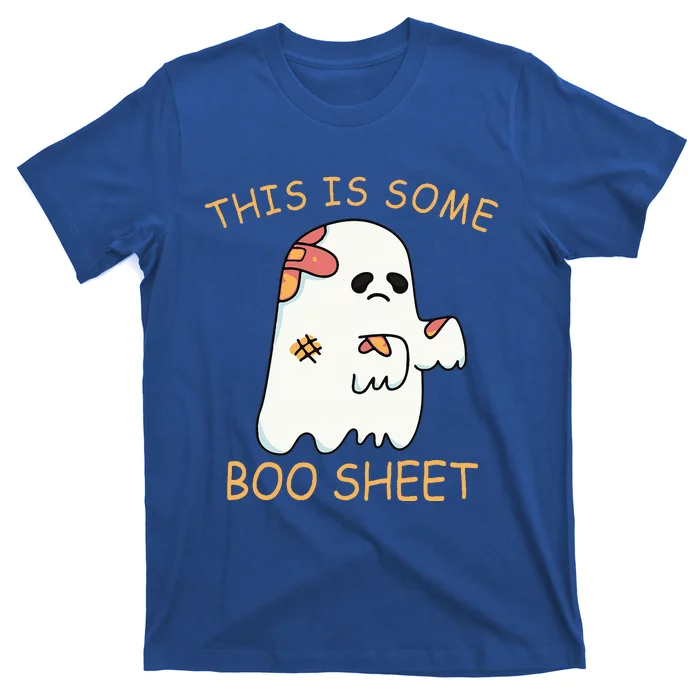 This Is Some Boo Sheet Ghost Halloween Costume T-Shirt