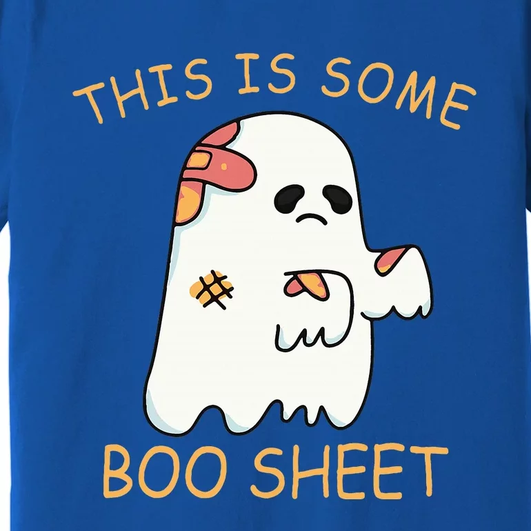 This Is Some Boo Sheet Ghost Halloween Costume Premium T-Shirt