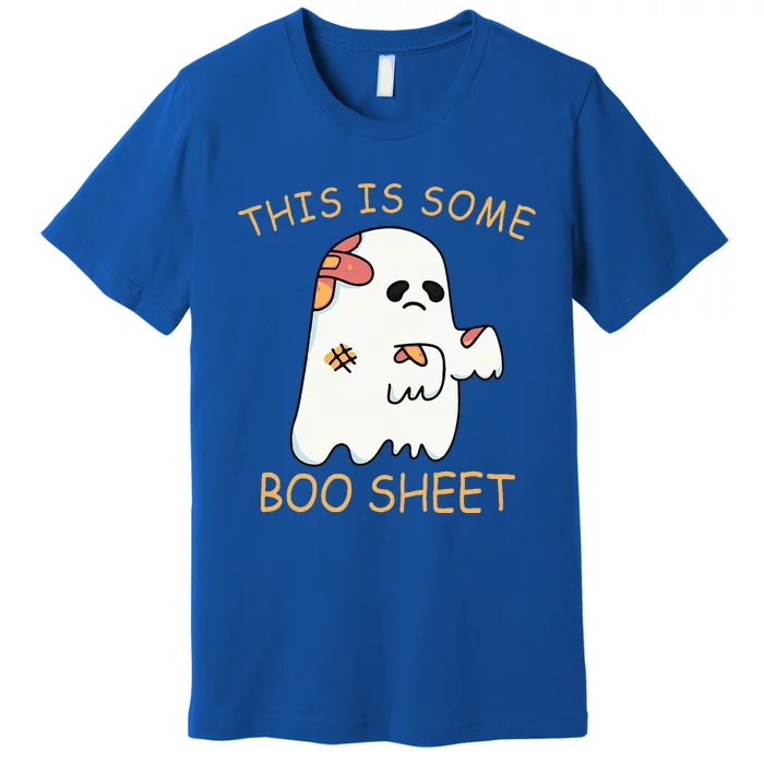 This Is Some Boo Sheet Ghost Halloween Costume Premium T-Shirt