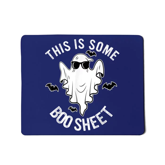 This Is Some Boo Sheet Ghost Halloween Costume Mousepad