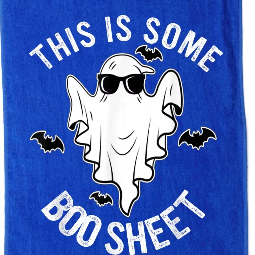 This Is Some Boo Sheet Ghost Halloween Costume Platinum Collection Golf Towel