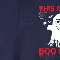 This Is Some Boo Sheet Funny Halloween Ghost Gift Softstyle Adult Sport Polo