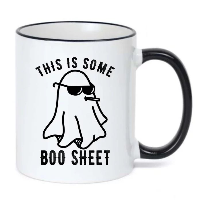 This Is Some Boo Sheet Funny Ghost Black Color Changing Mug