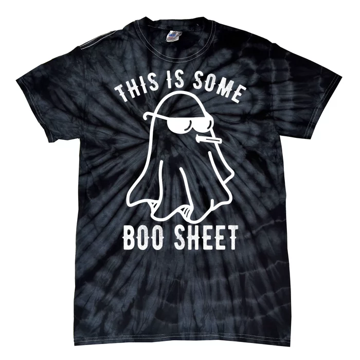 This Is Some Boo Sheet Funny Ghost Tie-Dye T-Shirt