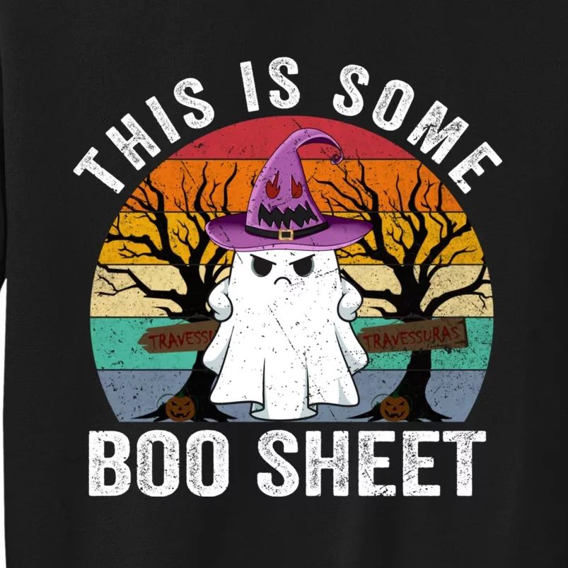 This Is Some Boo Sheet Ghost Halloween Costume Sweatshirt