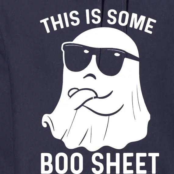 This Is Some Boo Sheet Ghost Halloween Costume Premium Hoodie