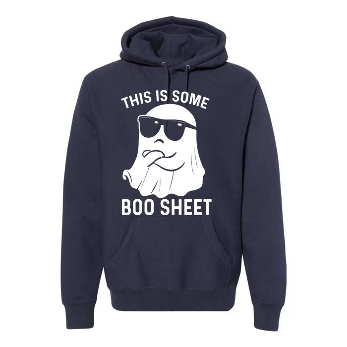 This Is Some Boo Sheet Ghost Halloween Costume Premium Hoodie